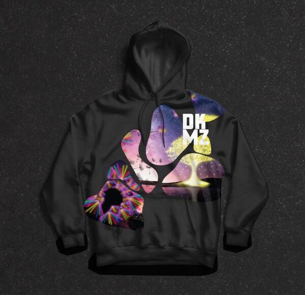 Grey hoody with DKMZ logo