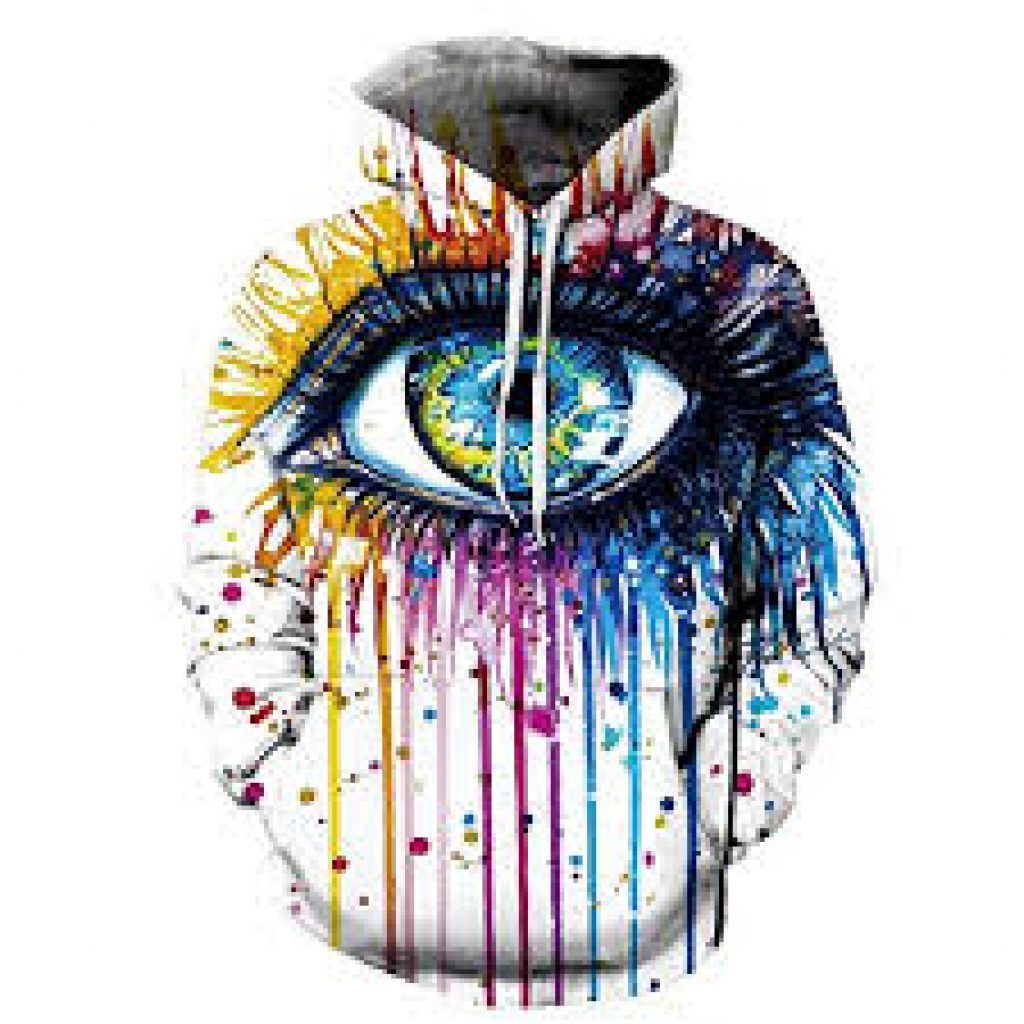Eyez open 3d hoodie