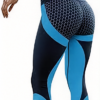 Blue Galaxy Yoga Pants