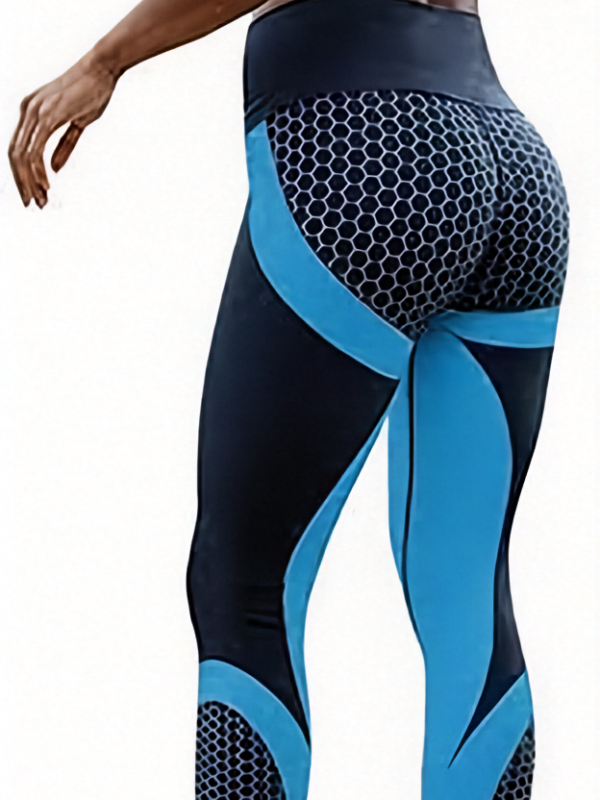 Blue Galaxy Yoga Pants