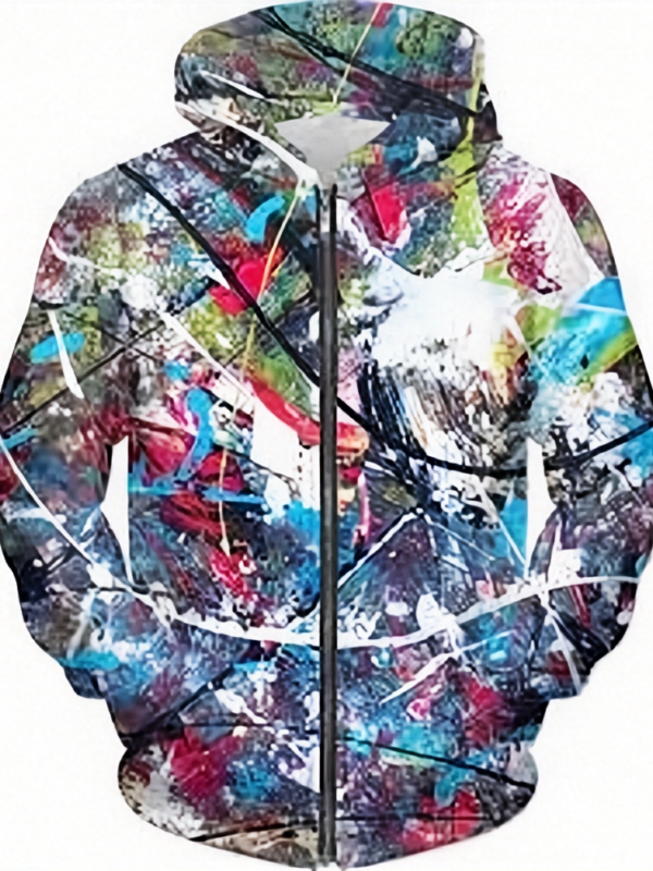 Colorful Graphic Hoodie